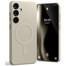 Mercury MagSafe Félszilikon Sam S25+ S936 kő tok