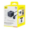 Baseus EnerFill FA11 67W hálózati elosztó, USB-A + USB-C kocka + 3 x EU aljzat 1,5m - Fekete thumbnail