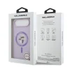  iPhone 17 Air lila Karl Lagerfeld Liquid Silicone Karl és Choupette MagSafe tok - 7