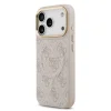  iPhone 17 Pro Pink Guess PU Leather 4G Gold Frame MagSafe tok thumbnail