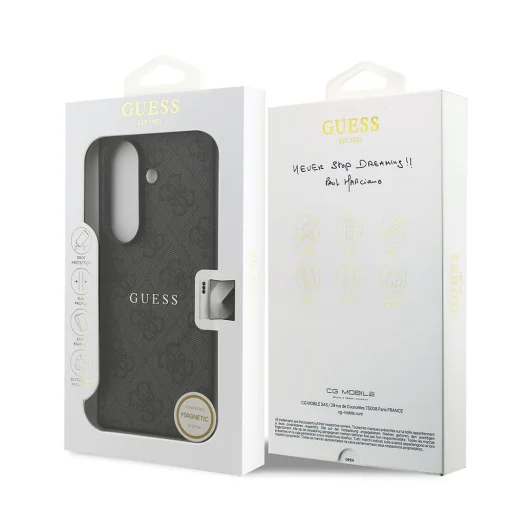 Samsung Galaxy Z Fold 7 GUHMZFD7P4MSEGCK GUESS Mágneses 4G PU Klasszikus fekete tok - 7