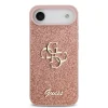 iPhone 17 Air Pink Guess PU Fixed Glitter 4G Metal Logo tok thumbnail