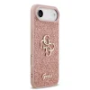  iPhone 17 Air Pink Guess PU Fixed Glitter 4G Metal Logo tok thumbnail