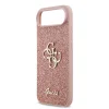  iPhone 17 Air Pink Guess PU Fixed Glitter 4G Metal Logo tok thumbnail