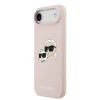  iPhone 17 Air Pink Karl Lagerfeld Liquid Silicone Double Heads MagSafe tok - 2