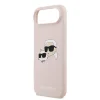  iPhone 17 Air Pink Karl Lagerfeld Liquid Silicone Double Heads MagSafe tok - 5