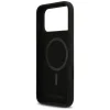  iPhone 17 Pro Max fekete Karl Lagerfeld Liquid Silicone K&CH Sketch MagSafe tok thumbnail