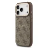  iPhone 17 Pro Barna Guess PU Leather 4G Arany Szegélyes MagSafe tok thumbnail