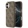  iPhone 17 Barna Guess PU Leather 4G Gold Frame MagSafe tok thumbnail