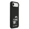  iPhone 17 Air Fekete Karl Lagerfeld Liquid Silicone K&CH Sketch MagSafe tok thumbnail