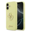  iPhone 17 sárga Guess Liquid Silicone 4G Metal Logo tok thumbnail