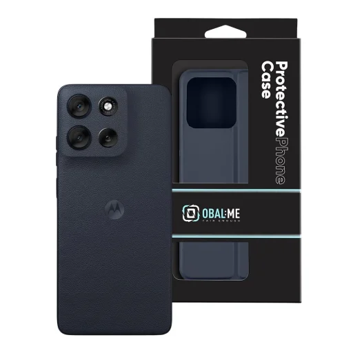  Motorola Moto G56 Sötétkék OBAL:ME SmoothTouch fliptok - 5