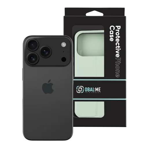  Apple iPhone 17 Pro Mentazöld OBAL:ME SmoothTouch tok - 5