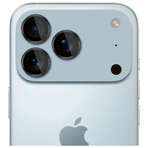  Apple iPhone 17 Pro / 17 Pro Max Fekete 3MK Lencsevédő Pro üvegfólia - 2