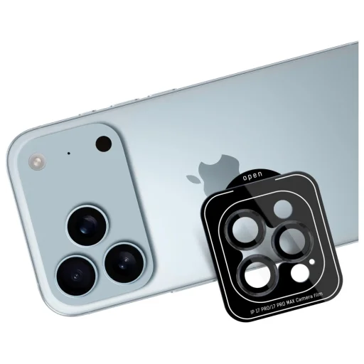  Apple iPhone 17 Pro / 17 Pro Max Fekete 3MK Lencsevédő Pro üvegfólia - 5