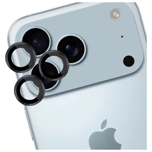  Apple iPhone 17 Pro / 17 Pro Max Fekete 3MK Lencsevédő Pro üvegfólia - 6