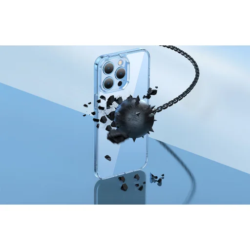 iPhone 14 Plus Baseus SuperCeramic átlátszó üvegtok és üvegfólia tok - 12