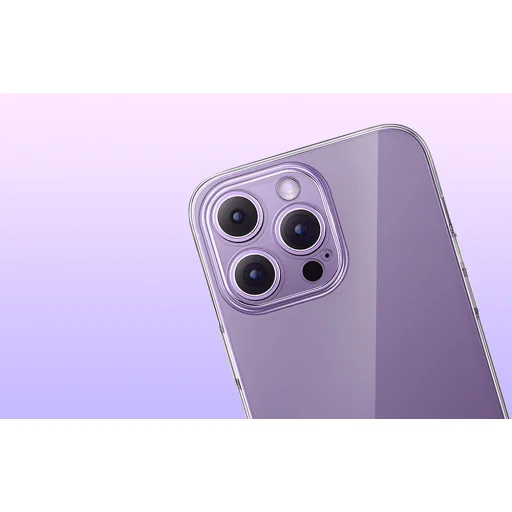 iPhone 14 Pro Max Baseus Átlátszó tok + edzett üvegfólia - 9