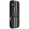  iPhone 17 fekete Guess 4G Printed Stripes MagSafe tok thumbnail
