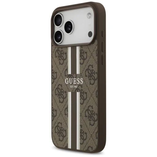  iPhone 17 Pro Max Guess 4G Printed Stripes MagSafe tok barna - 2