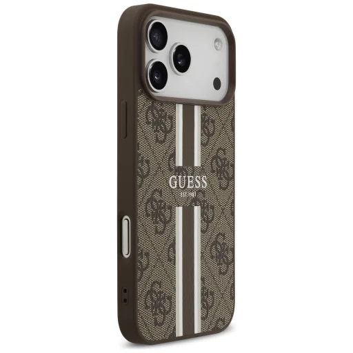  iPhone 17 Pro Max Guess 4G Printed Stripes MagSafe tok barna - 4