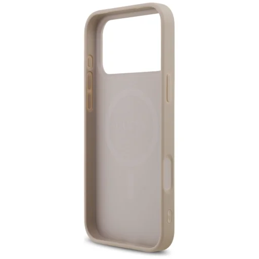  iPhone 17 Pro Max Guess 4G Printed Stripes MagSafe tok rózsaszín - 7