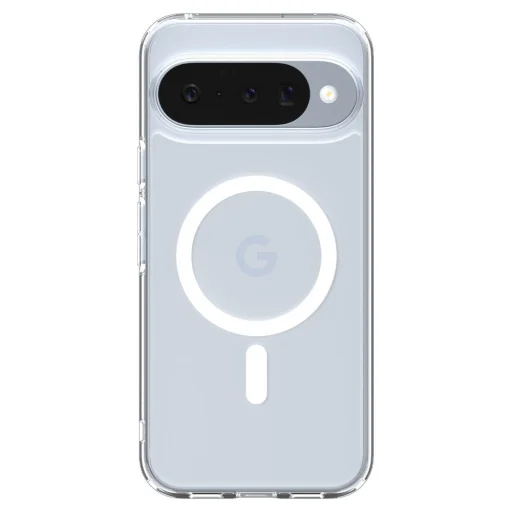 Google Pixel 10/10 Pro Spigen Ultra Hybrid Mag Magsafe tok Átlátszó/fehér - 3