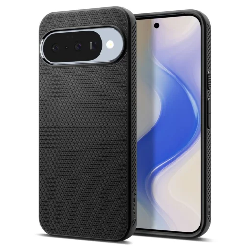 Google Pixel 10 / 10 Pro Spigen Liquid Air tok Matt Fekete - 1