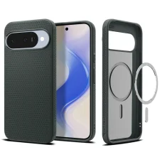 Google Pixel 10 Pro Spigen Liquid Air Mag Magsafe puzdro Abyss Green