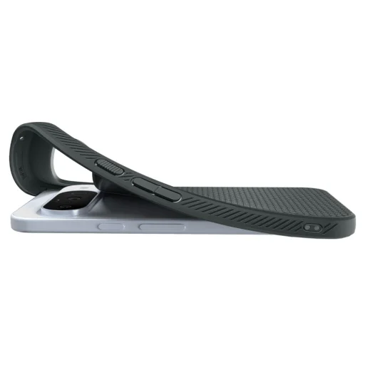 Google Pixel 10 Pro Spigen Liquid Air Mag Magsafe tok Abyss Zöld - 9