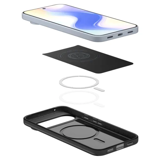 Google Pixel 10 / 10 Pro Spigen Thin Fit Mag Magsafe fekete tok - 11