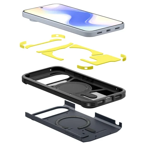 Google Pixel 10 / 10 Pro Spigen Tough Armor Mag tok Metal Slate - 9