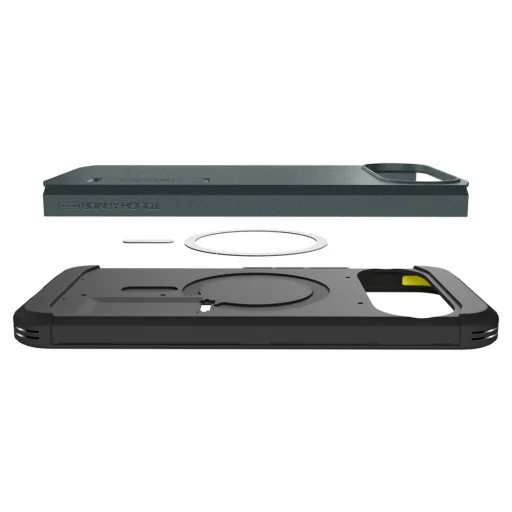 Google Pixel 10 / 10 Pro Spigen Tough Armor Mag Magsafe tok Abyss zöld - 10