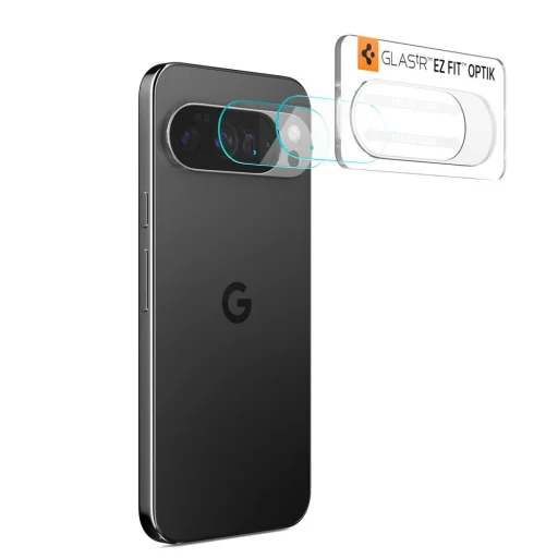 Google Pixel 10 Pro Spigen Optik Glas.tr kamera üvegfólia 2 db - Kristálytiszta - 3
