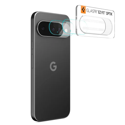 Google Pixel 10 Spigen Optik Glas.tr Kamera üvegfólia 2 darab - Kristálytiszta - 3