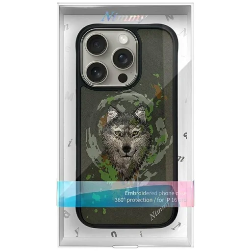  iPhone 16 Pro Max Szürke Nimmy Wilk MagSafe tok - 11