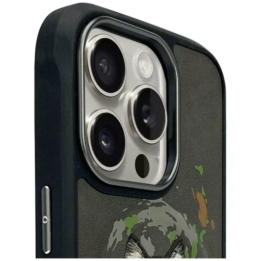  iPhone 16 Pro Max Szürke Nimmy Wilk MagSafe tok - 9