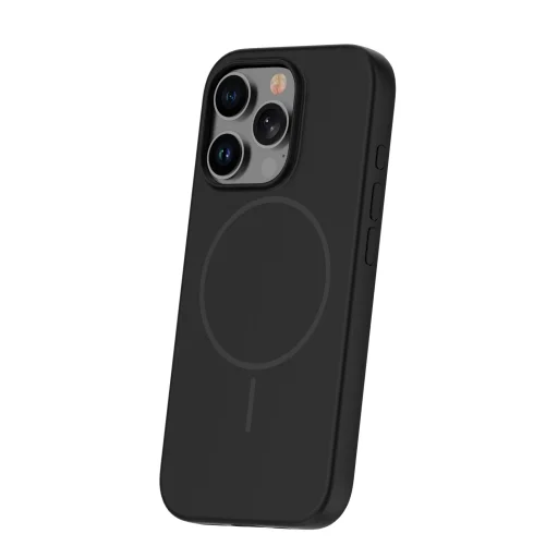 iPhone 17 Pro Max tok Silicone Thin Mag fekete tok - 2