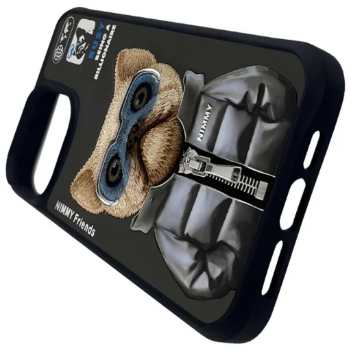 Nimmy Cool&Cute 2.0 iPhone 15 Pro tok - Fekete tok - 2