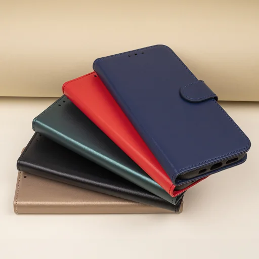 Smart Classic piros tok iPhone 16e-hez - 14