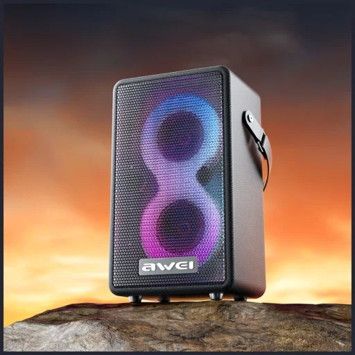 AWEI KA15 Bluetooth 5.3 70W Vezeték Nélküli Hangszóró Fekete - 4