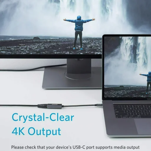 USB-C to HDMI Video Adapter Anker PowerExpand+, Szürke - 4