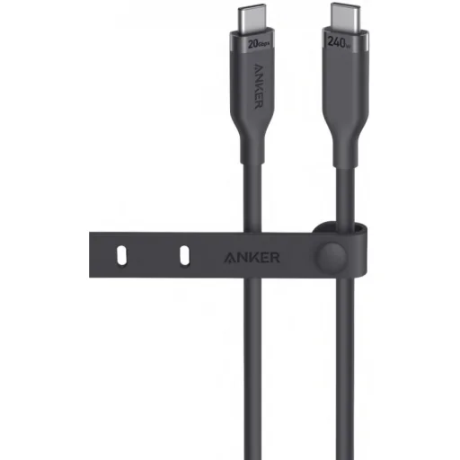 USB-C to USB-C kábel Anker, 240W, 0.9m, Fekete A80N1H11 - 1