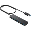 USB Hub Anker, 4 x USB-A 3.0, Fekete A7516016 thumbnail