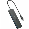 USB-C Hub Anker, 4 x USB-A 3.0, Fekete A8309G11