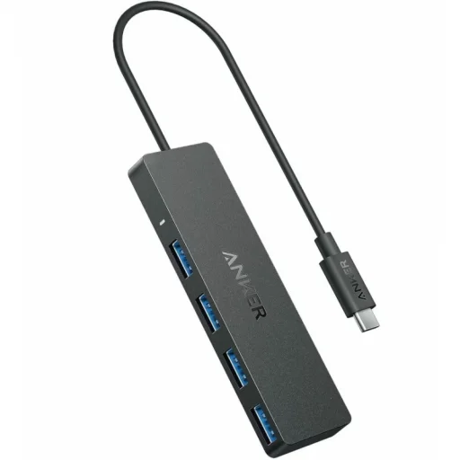 USB-C Hub Anker, 4 x USB-A 3.0, Fekete A8309G11 - 1
