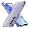 Samsung Galaxy A55 5G Smoke Black Techsuit Shockproof Clear Silicone tok thumbnail