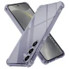 Samsung Galaxy S24 Smoke Black Techsuit - Shockproof Clear Silicone tok thumbnail