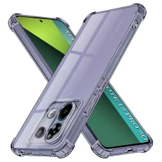 Xiaomi Redmi Note 13 Pro 5G / Poco X6 Techsuit - Shockproof Clear Silicone - Smoke Black tok