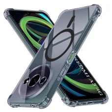 Xiaomi Redmi A3 / Redmi A3x Füstfekete Techsuit Shockproof Clear Silicone MagSafe tok